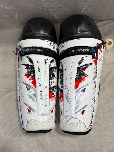 Intermediate CCM JetSpeed FT6 Pro Shin Pads 13" (Used)