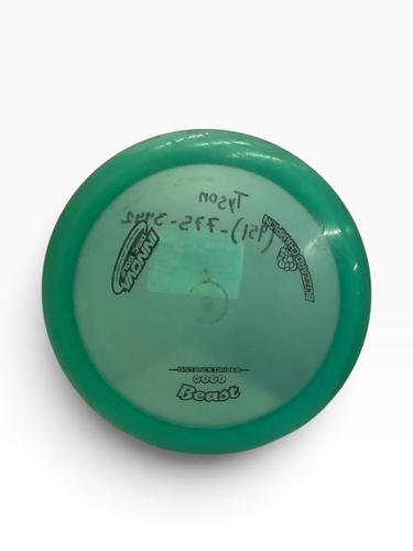 Used Innova BEAST Disc Golf Driver Green 11443-S000202560