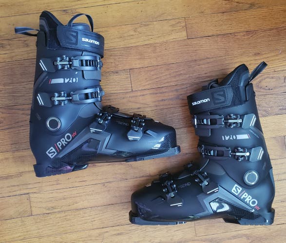 MENS SIZE 13 WIDE 103mm SKI BOOTS Salomon S/Pro 120 HV (NEVER WORN) | 30.5 (355mm)