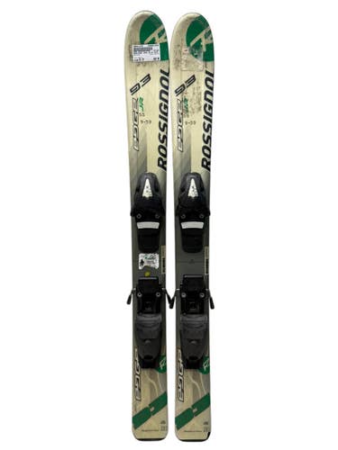 Used Rossignol EDGE 93 Boys DH Ski/Binding White 93 cm 11835-S000212784