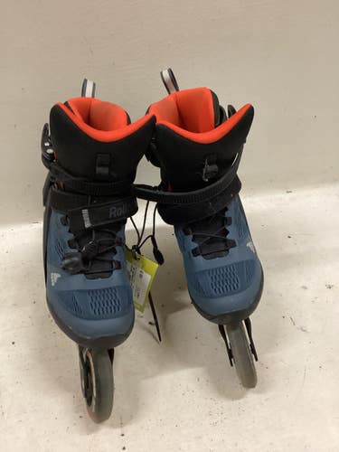 Used Rollerblade MACROBLADE 90 Senior Rec Fitness Skates Royal Blue Senior 9.5 11725-S000508096