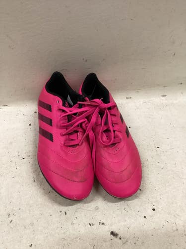 Used Adidas Soccer Cleats Black And Pink Junior 03 11725-S000508117