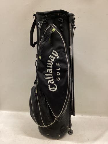 Used Callaway ULTRALITE Mens Stand Bag Black 11725-S000508161