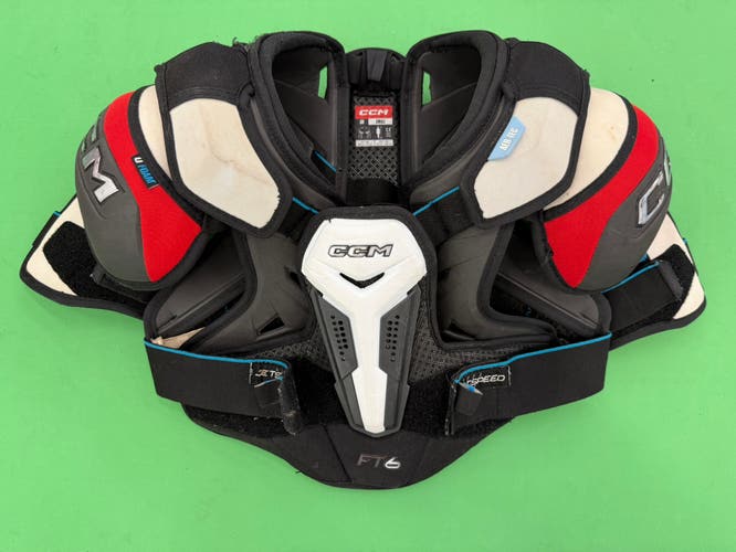 CCM JetSpeed FT6 Shoulder Pads | Senior Small