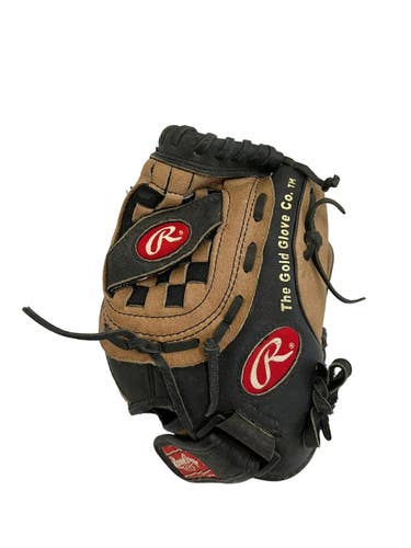 Used Rawlings PP11RB BB/SB Glove RH Throw Black 11" 11692-S000157529