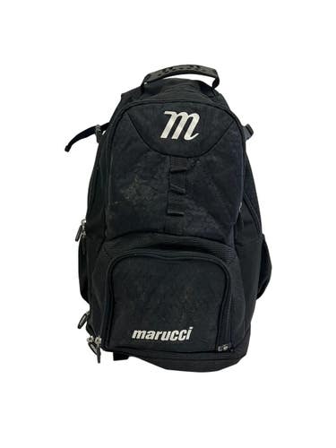 Used Marucci BB/SB BACKPACK BB/SB Player Backpack Black 11692-S000157540