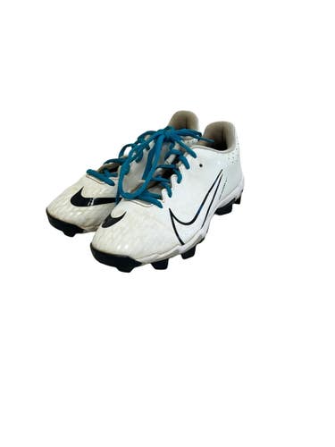 Used Nike HYPERDIAMOND BB/SB Cleats White Junior 05 11692-S000155567