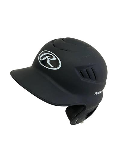Used Rawlings RCFH Batting Helmet No Mask Black One Size 11692-S000155573