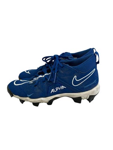 Used Nike ALPHA MENACE SHARK Jr FB Cleats Royal Blue Junior 06 11692-S000155384