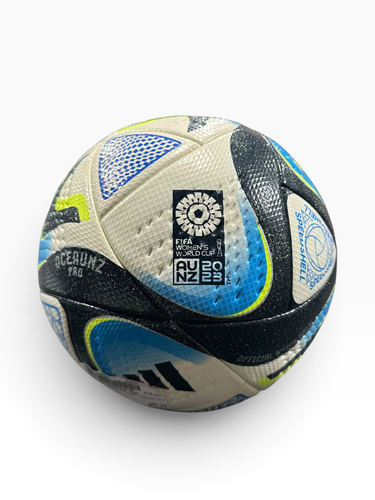 Used Adidas OCEAUNZ PRO All Size Soccer Ball White 5 11375-C000382453