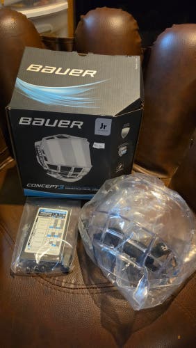 Bauer clear junior shield