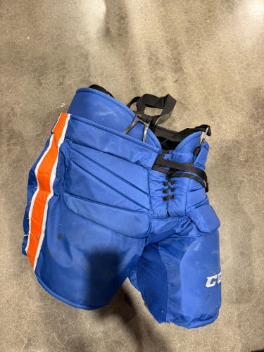Blue Senior Large CCM HPG14A Fit 2 Hockey Goalie Pants (Used)