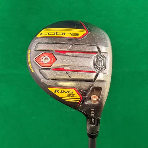 Cobra King SZ Speedzone 14.5 3 Fairway Wood HZRDUS Yellow 6.0 70g Stiff