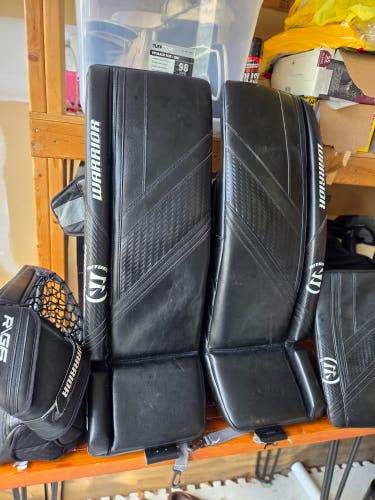 Warrior Ritual G6 E+ Senior 33+1.5" Goalie Full Set – Black