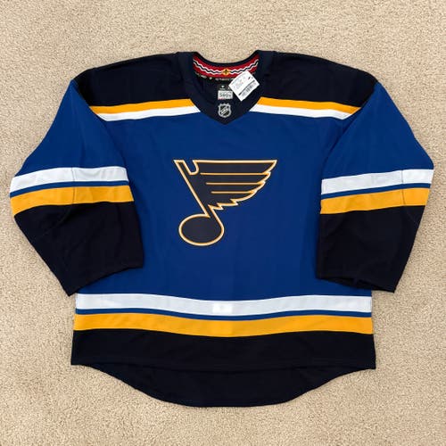 (58G+) MiC Fanatics St. Louis Blues Team Issued Navy Hockey Jersey