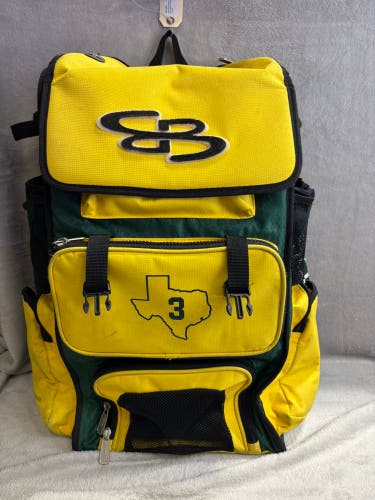 Green Boombah Bags & Batpacks Player (Used) 19L 12W 22H
