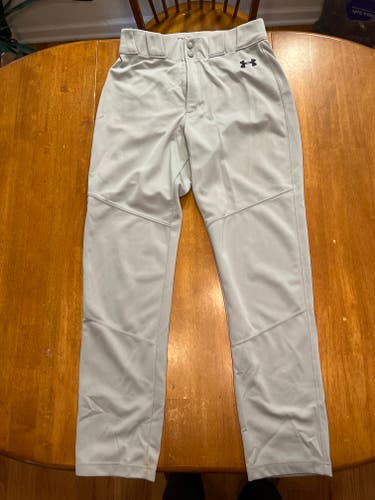 Under Armour Gray Men's Medium Adult Game Pants (Used)