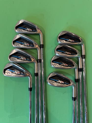 Men's Callaway XR OS Iron Set | #4-9, PW, AW | True Temper SpeedStep 80 Regular Shafts