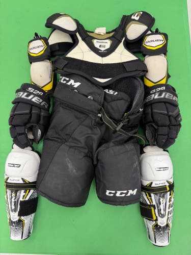 CCM/Bauer Hockey Starter Kit | Youth | Sizes In Photos