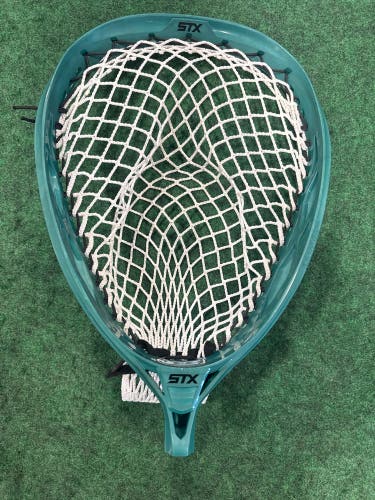 Green STX Eclipse 3 Fresh Strung Goalie Head (Used)
