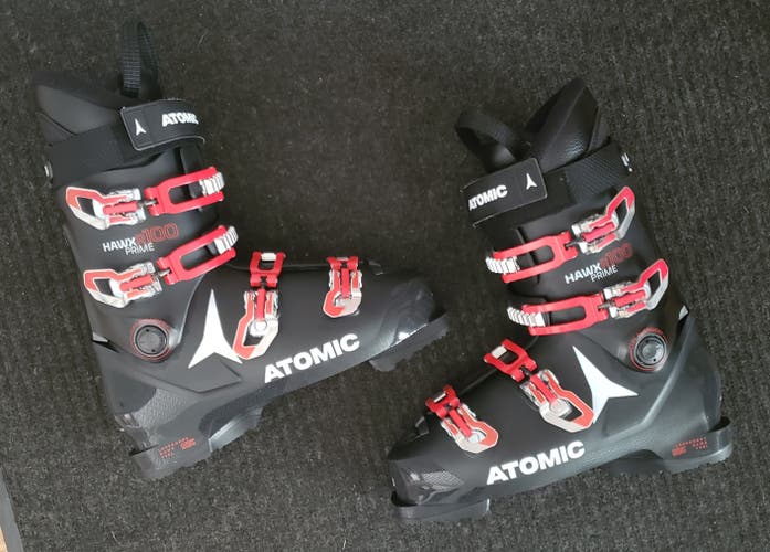 MENS SIZE 11/11.5 SKI BOOTS ATOMIC HAWX PRIME 100 GRIP WALKS *NEVER USED* 29.5 MOND0