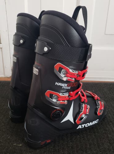MENS SIZE 11/11.5 SKI BOOTS ATOMIC HAWX PRIME 100 GRIP WALKS *NEVER USED* 29.5 MOND0