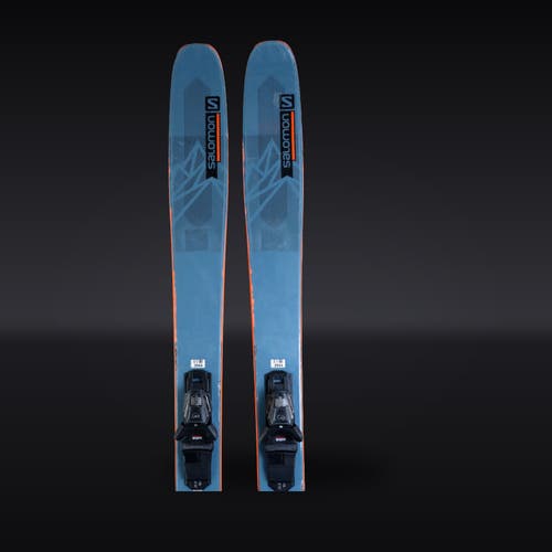 USED Salomon QST 98 Skis 176 cm w/ Salomon M11 Bindings