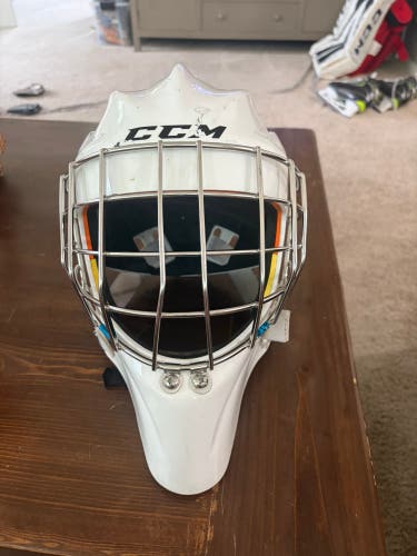 Senior Large 2023 CCM Axis 1.9 Goalie Mask (Used)