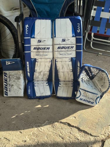 31" Bauer Reactor R5 Pro Regular Goalie Full Set (Used)