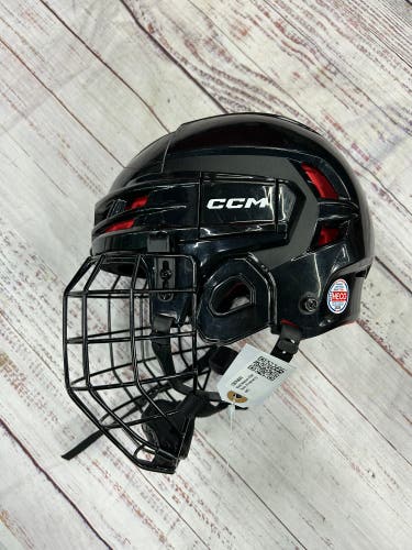 Black Medium CCM Tacks 70 Helmet (Used)