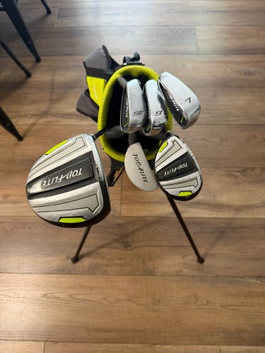 Used Junior Top Flite Left Hand Clubs (Full Set - 6 Clubs)