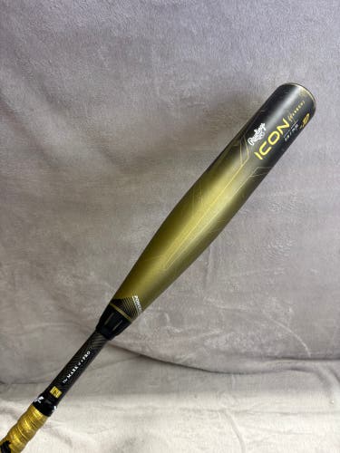 2023 Rawlings Icon Composite Bat USSSA Certified (-10) Composite 21 oz 31" (Used)