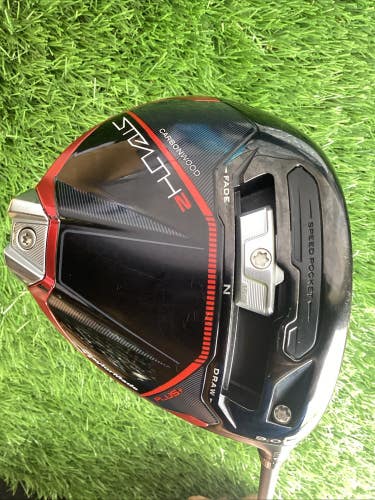 TaylorMade Stealth2 Plus+ Driver 9.0* With Reax 60-S Stiff Graphite Shaft VGC
