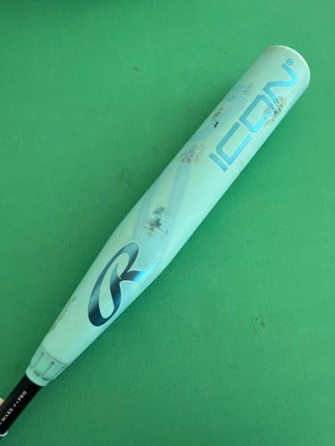 2026 Rawlings Icon Composite Bat USABat Certified (-8) 23 oz 31" (Used)