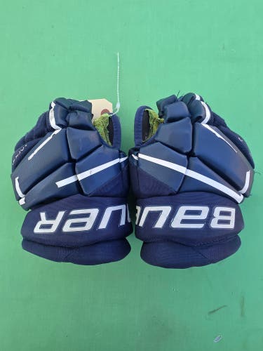 Blue Youth Bauer Vapor Team Pro Gloves 10"