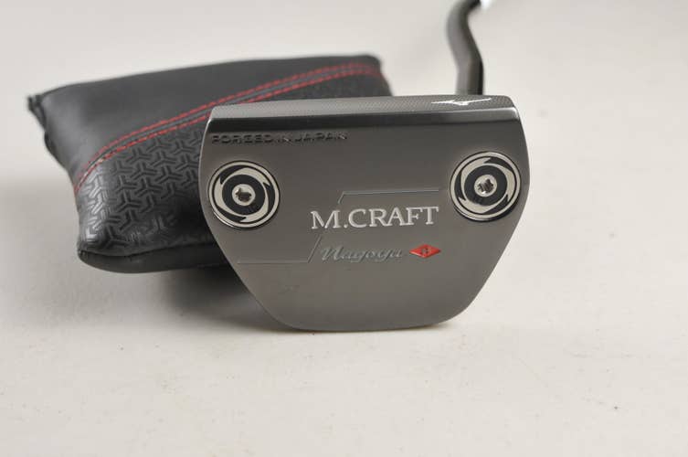 Mizuno M.Craft Nagoya 34" Putter Right Steel with Cover  #227620