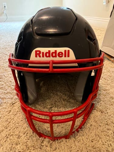 Black Youth Small Riddell SpeedFlex Helmet (Used)