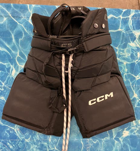 Junior Medium CCM Axis F5 Hockey Goalie Pants (Used)