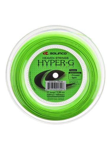 Solinco Hyper G  17g  Mini Tennis String Reel, 328ft/100m
