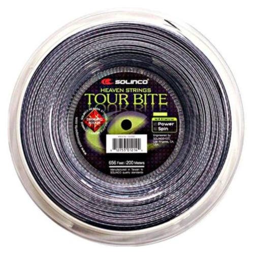 Solinco Tour Bite Diamond Rough 16L  656 feet / 200m Tennis String Reel