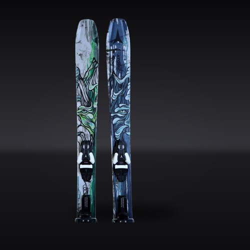 USED Atomic Bent 100 Skis 164 cm w/ Atomic Strive 11 Bindings