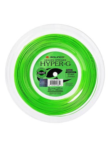 Solinco Hyper G ROUND  17g, 656 feet / 200m Tennis String Reel