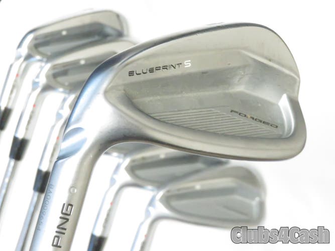 PING Blueprint S Irons Red Dot Dynamic Gold 120 X100 Power Spec 4-P .. LEFT LH