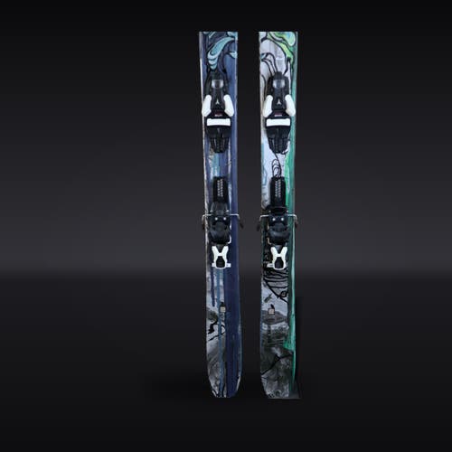 USED Atomic Bent 100 Skis 172 cm w/ Atomic Strive 11 Bindings