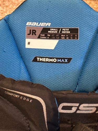 Junior Medium Bauer GSX Hockey Goalie Pants (Used)