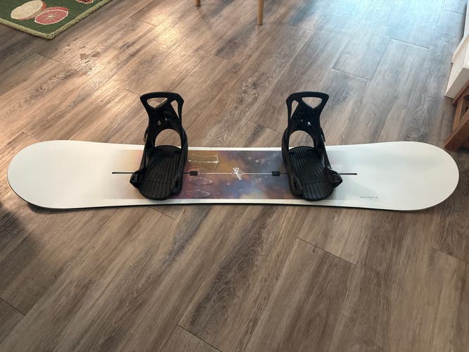 Women's Burton Stylus Snowboard With Step On Binding - 147 cm (Used)