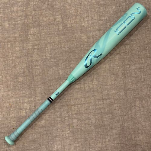2026 Rawlings Icon Composite USSSA Certified Bat (-8) 22 oz 30" (Used)