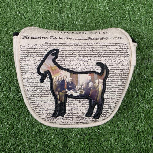 GOATED Golf Mallet Headcover The Declaration Congress Limited Edition Sold Out