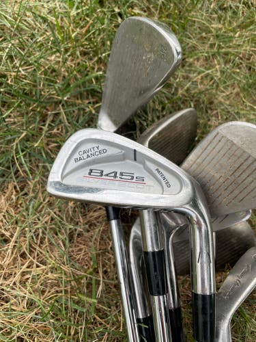 Men's 845s Silver Scot Right Handed Iron Set  3-p (Used)