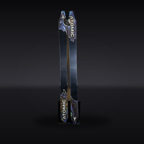 USED Atomic Bent 100 Skis 172 cm w/ Atomic Strive 11 Bindings